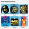 3 Gold Acrylic Paint Pens Markers, Dual Tip (Fine 1mm + Dot 5mm), for Rock Painting Fabric Canvas Glass Wood Ceramic Paper Eggs, Fabric Marker Ideal for Labeling DIY Crafts Art Projects